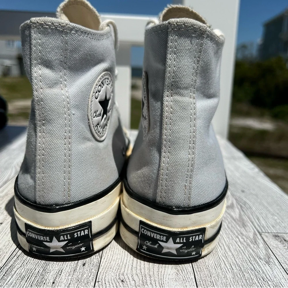 Converse Chuck 70 High Ghosted Light Blue Egret A03447C Women's 7 Men's 5